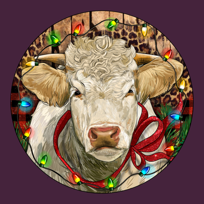 Charolais Heifer Christmas Premium Tee by RanaPortraitStore | Teevron