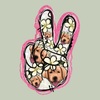 Jack Russel Peace Sign Long Sleeve Tee | Teevron