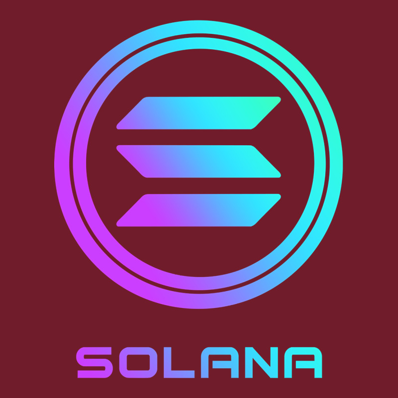 Solana Crypto Sol Coin Blockchain Decentralized Application Long Sleev Zipper Hoodie by DesignPulse | Teevron