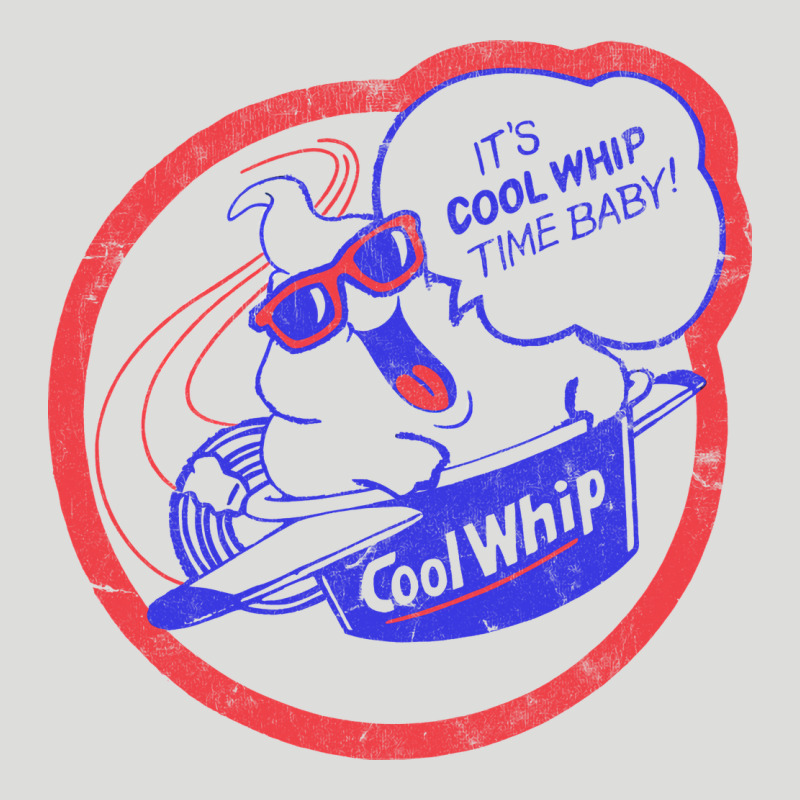 Cool Whip Vintage Design   80s Aesthetic Zipper Hoodie by PixelWave | Teevron