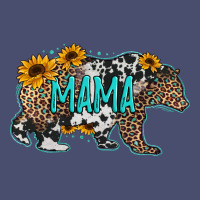 Mama Bear Sunflowers Leopard Cowhide Mother's Day Vintage Tee | Teevron