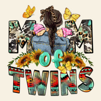 Mom Of Twins Girls Mother's Day Vintage Tee | Teevron
