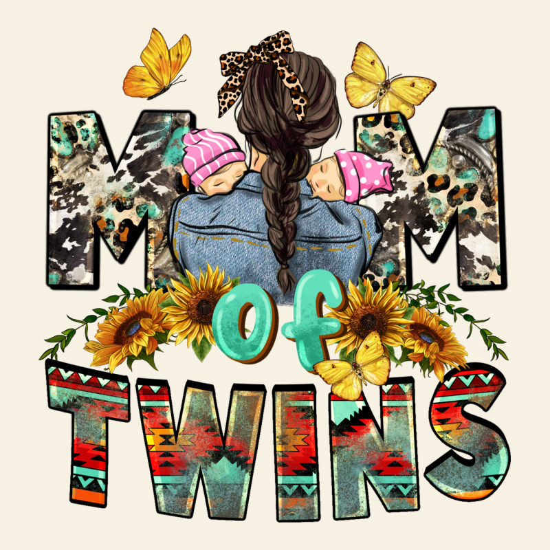 Mom Of Twins Girls Mother's Day Vintage Tee by CowGirlArtShop | Teevron