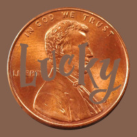 Cute Good Luck Gift - Lucky Penny Zipper Hoodie | Teevron