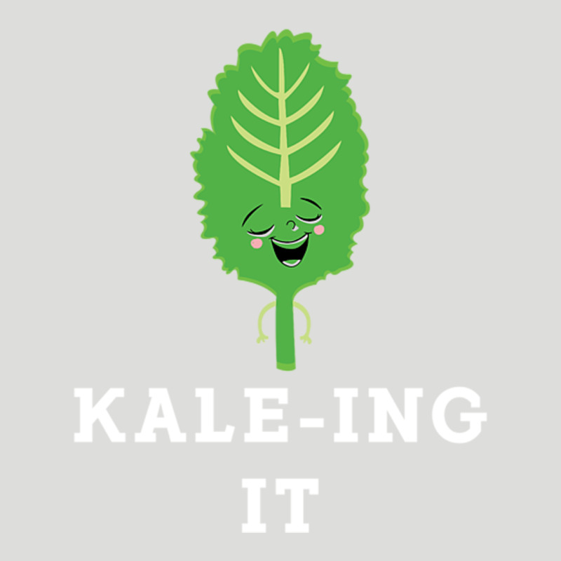 Kaleing It Kale Art For Vegans Vegetarians Zipper Hoodie by Craftify | Teevron