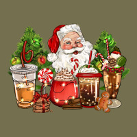 Christmas Santa Coffee Cups Vintage Hoodie | Teevron