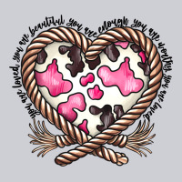 Western Cowhide Heart Heavyweight Sweatshirt | Teevron