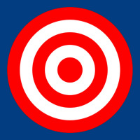 Bullseye Target Red & White Rings Target Premium Sweatshirt | Teevron