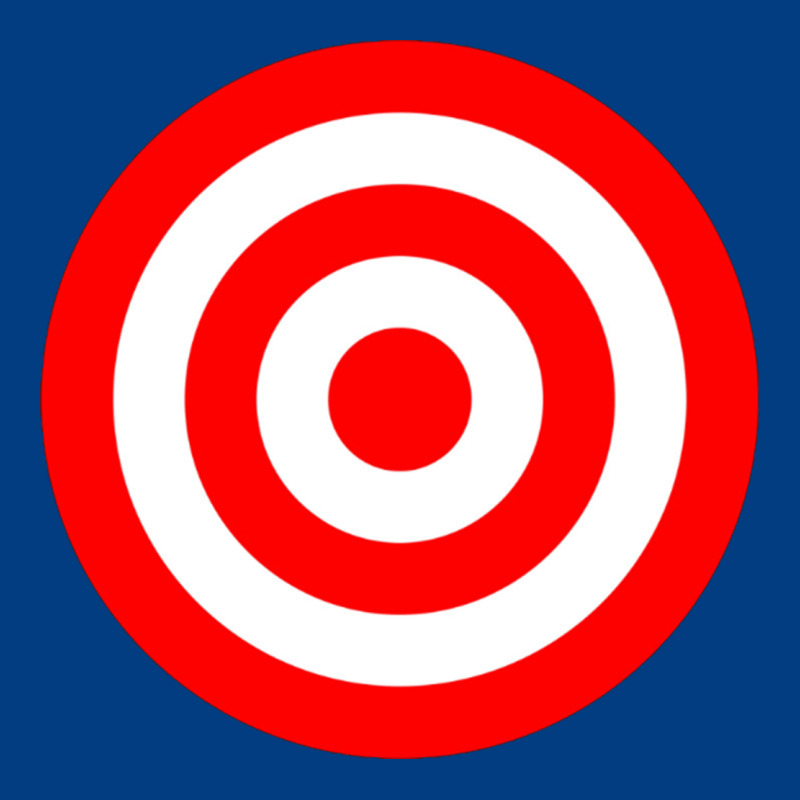 Bullseye Target Red & White Rings Target Premium Sweatshirt by DesignPulse | Teevron
