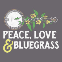 Peace , Love & Bluegrass   Banjo Nature Vines Illu Premium Sweatshirt | Teevron