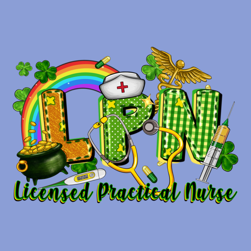 Lpn Licensed Practical Nurse St. Patrick's Day Long Sleeve Tee by CowGirlArtShop | Teevron