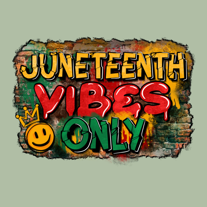 Juneteenth Vibes Only Urban Heavy Tee by CowGirlArtShop | Teevron