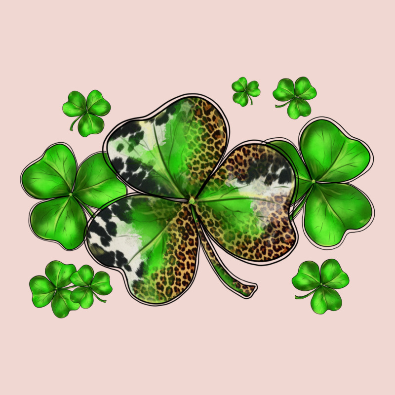 St. Patricks Day Shamrocks Premium Sweatshirt by BarkalooDesign | Teevron