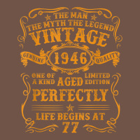Vintage 1946 The Man Myth Legend 77 Year Old Birthday Gifts Premium Sweatshirt | Teevron