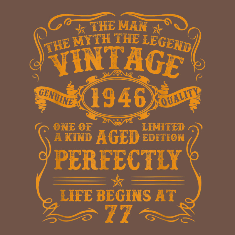 Vintage 1946 The Man Myth Legend 77 Year Old Birthday Gifts Premium Sweatshirt by trangStudio | Teevron