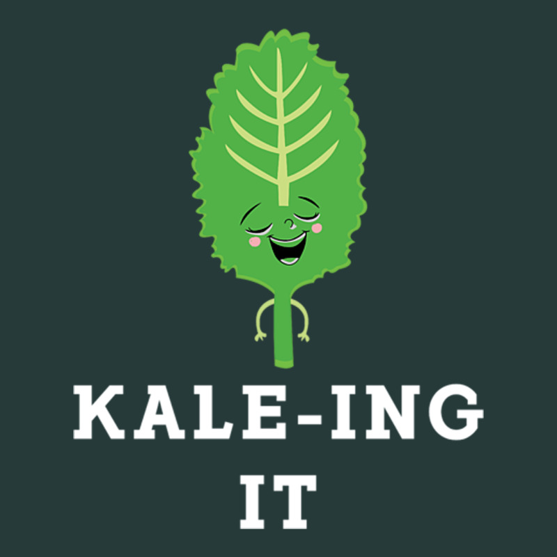 Kaleing It Kale Art For Vegans Vegetarians Premium Sweatshirt by Craftify | Teevron