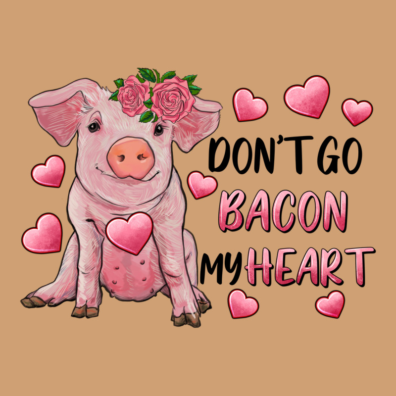 Valentine's Day Don't Go Bacon My Heart Vintage Tee by RanaPortraitStore | Teevron