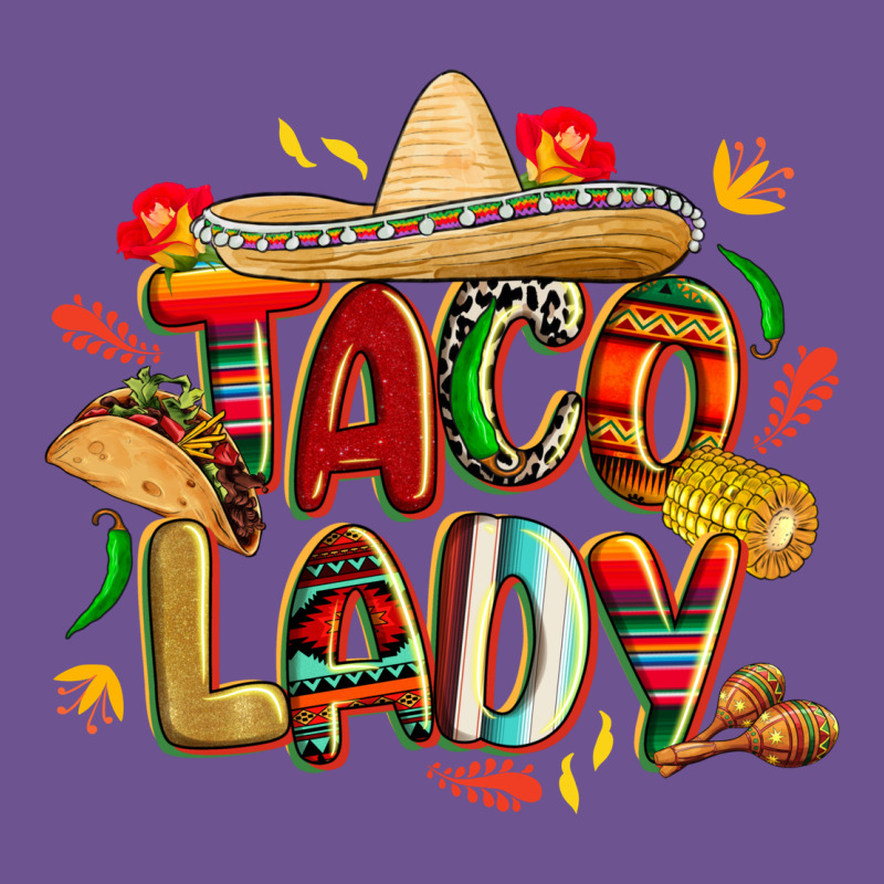 Cinco De Mayo Taco Lady Vintage Tee by CowGirlArtShop | Teevron