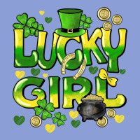 Lucky Girl St. Patricks Day Long Sleeve Tee | Teevron