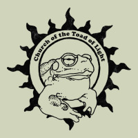 Authentic Church Of The Toad Of Light Psychedlic Frog Licking (distres Heavyweight Hoodie | Teevron