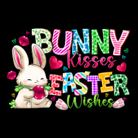 Bunny Kisses Easter Wishes Heavyweight Sweatshirt | Teevron