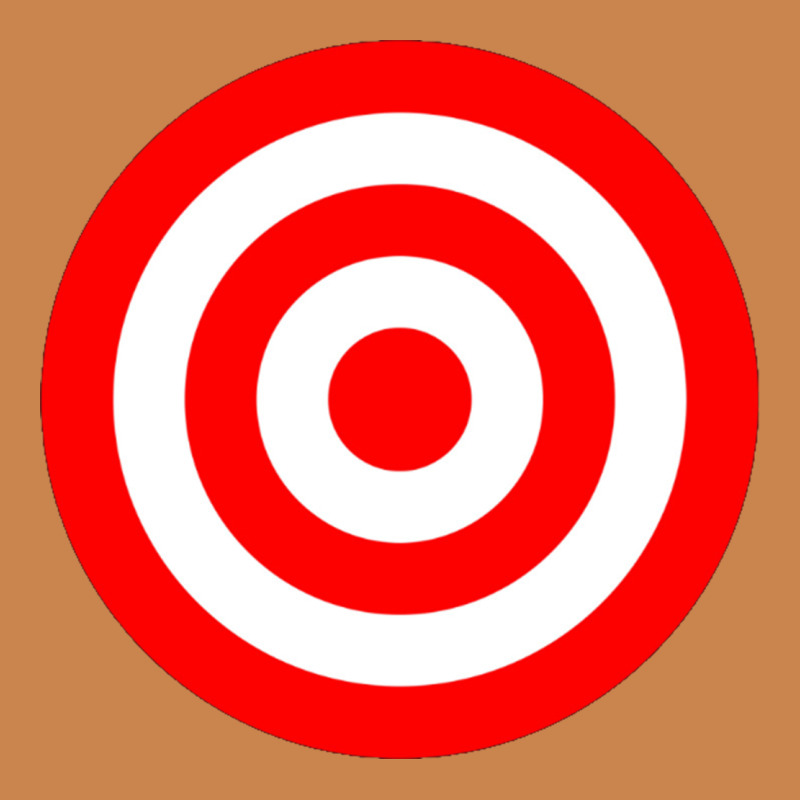 Bullseye Target Red & White Rings Target Heavyweight Hoodie by DesignPulse | Teevron