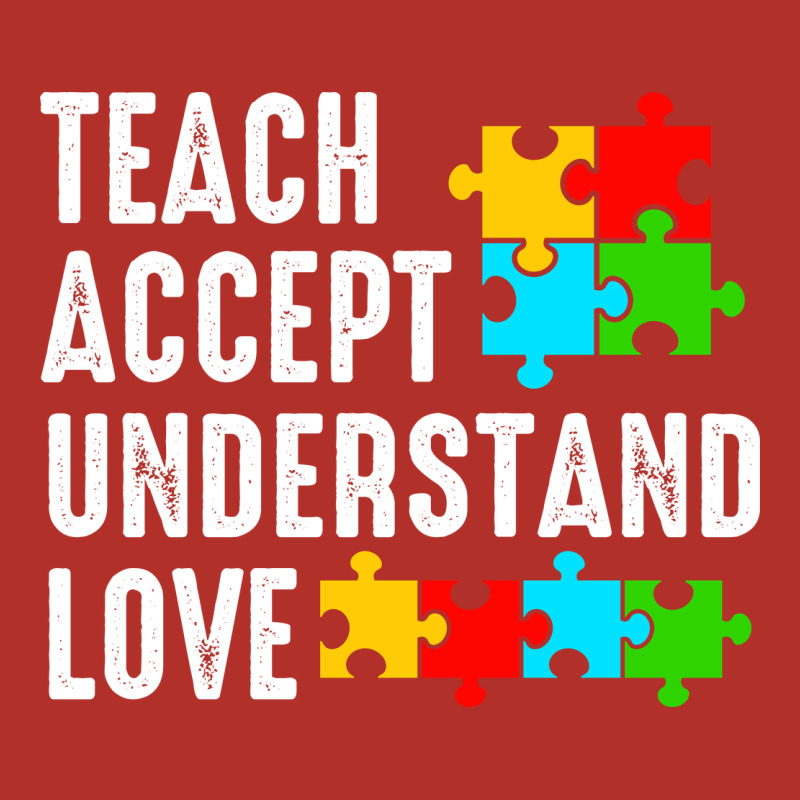 Teach Accept Understand Love Premium Hoodie by CowhideDigitalArt | Teevron