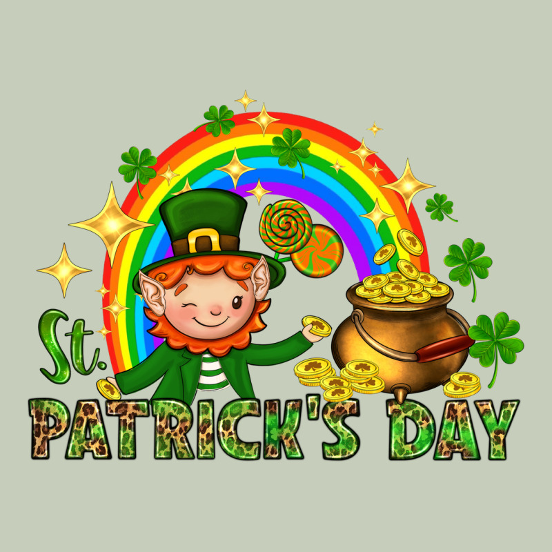 St. Patrick's Day Elf With Elements Long Sleeve Tee by HowdyJamesFarm | Teevron