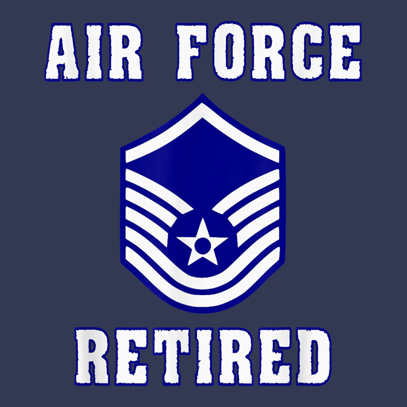 Military Master Sergeant Air Force Retired T Shirt Heavyweight Hoodie by PixelWave | Teevron
