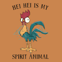 Moana Hei Hei Is My Spirit Animal Portrait Heavyweight Hoodie | Teevron