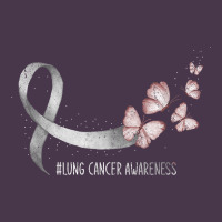 Pretty White Ribbon Support Lung Cancer Awareness T Shirt Heavyweight Hoodie | Teevron