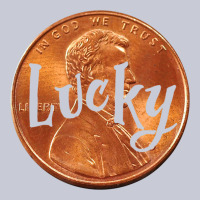Cute Good Luck Gift - Lucky Penny Heavyweight Hoodie | Teevron