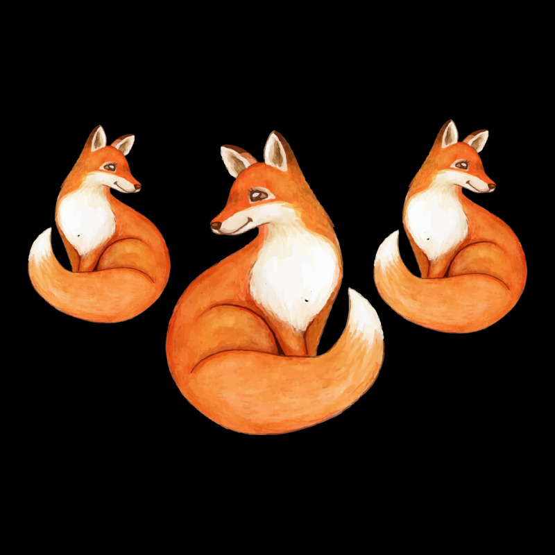 Three Little Foxes In Fox Family I Gift Premium Tee by Bettercallsaul | Teevron