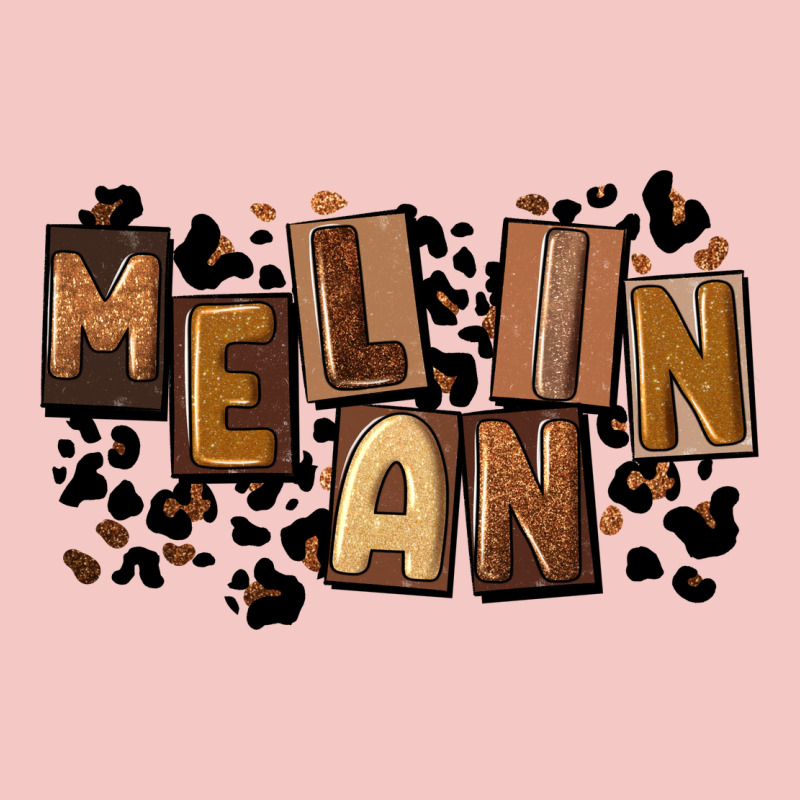 Melanin With Leopard Urban Heavy Tee by CowGirlArtShop | Teevron