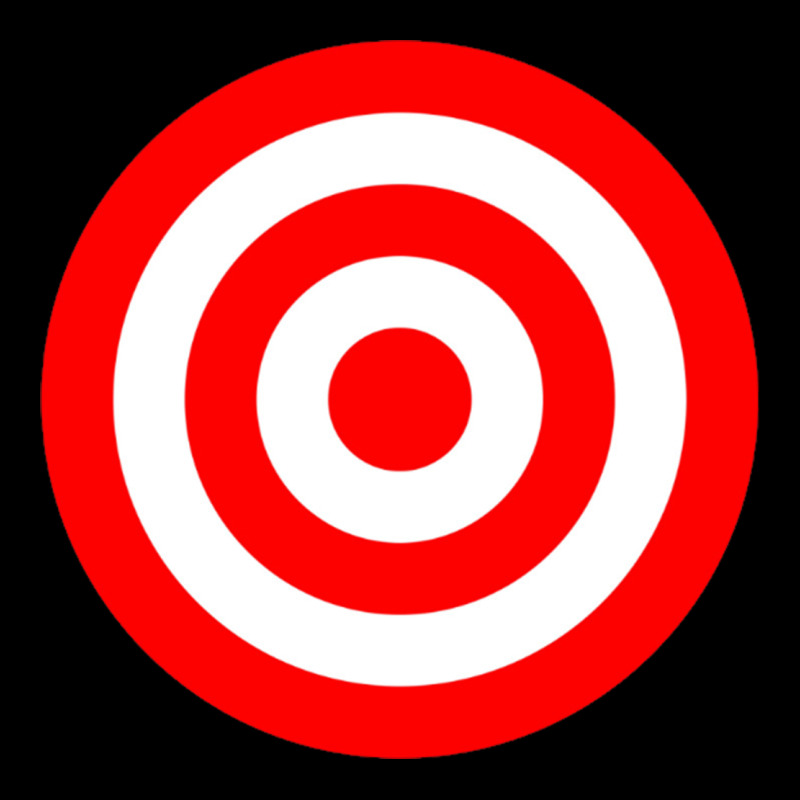 Bullseye Target Red & White Rings Target Urban Hoodie by DesignPulse | Teevron