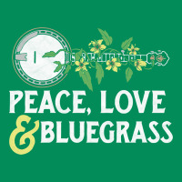 Peace , Love & Bluegrass   Banjo Nature Vines Illu Urban Hoodie | Teevron