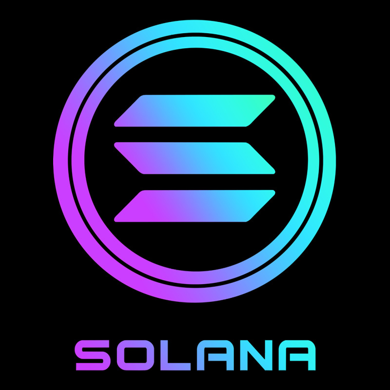 Solana Crypto Sol Coin Blockchain Decentralized Application Long Sleev Urban Hoodie by DesignPulse | Teevron
