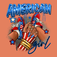 Afro American Girl Sneakers Classic Tee | Teevron
