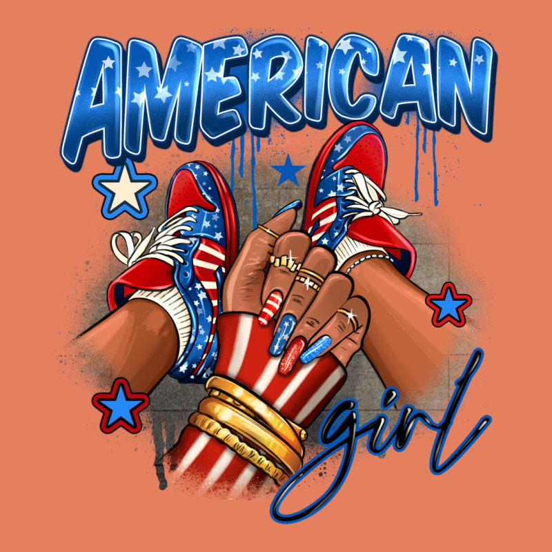 Afro American Girl Sneakers Classic Tee by RanaPortraitStore | Teevron