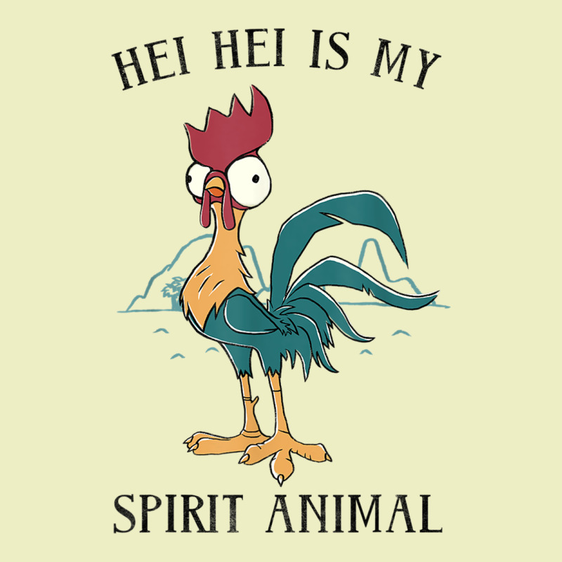 Moana Hei Hei Is My Spirit Animal Portrait Urban Hoodie by PixelWave | Teevron