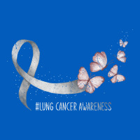 Pretty White Ribbon Support Lung Cancer Awareness T Shirt Urban Hoodie | Teevron
