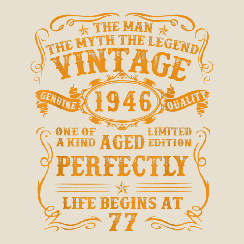 Vintage 1946 The Man Myth Legend 77 Year Old Birthday Gifts Urban Hoodie by trangStudio | Teevron