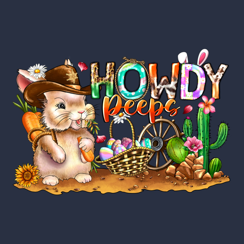 Easter Howdy Peeps Bunny Heavyweight Sweatshirt by CowhideDigitalArt | Teevron