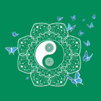 Yin Yang With Butterflies Ancient Chinese Yin Yang Urban Hoodie | Teevron