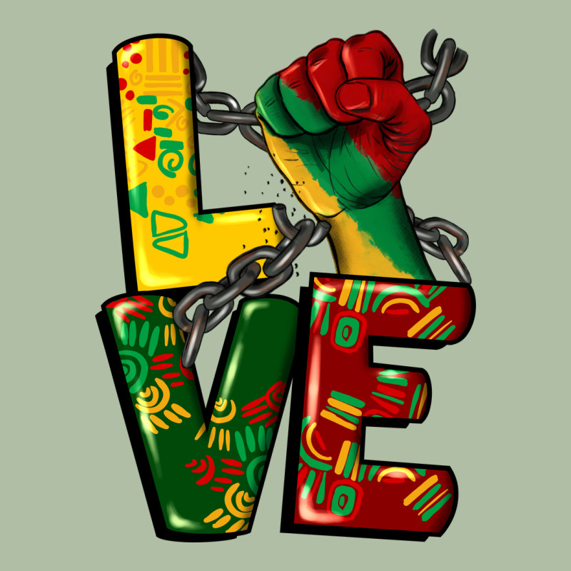 Love Juneteenth Urban Heavy Tee by CowGirlArtShop | Teevron