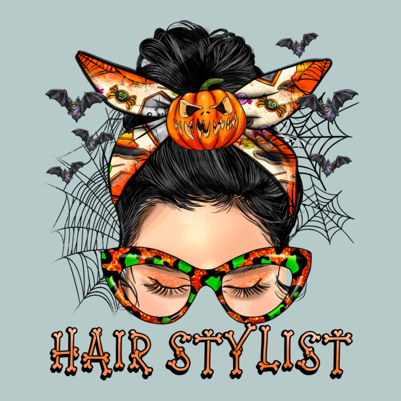 Hair Stylist Messy Bun Heavy Core Tee by BarkalooDesign | Teevron