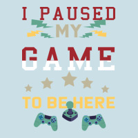 I Paused My Game To Be Here Ladies Tee | Teevron