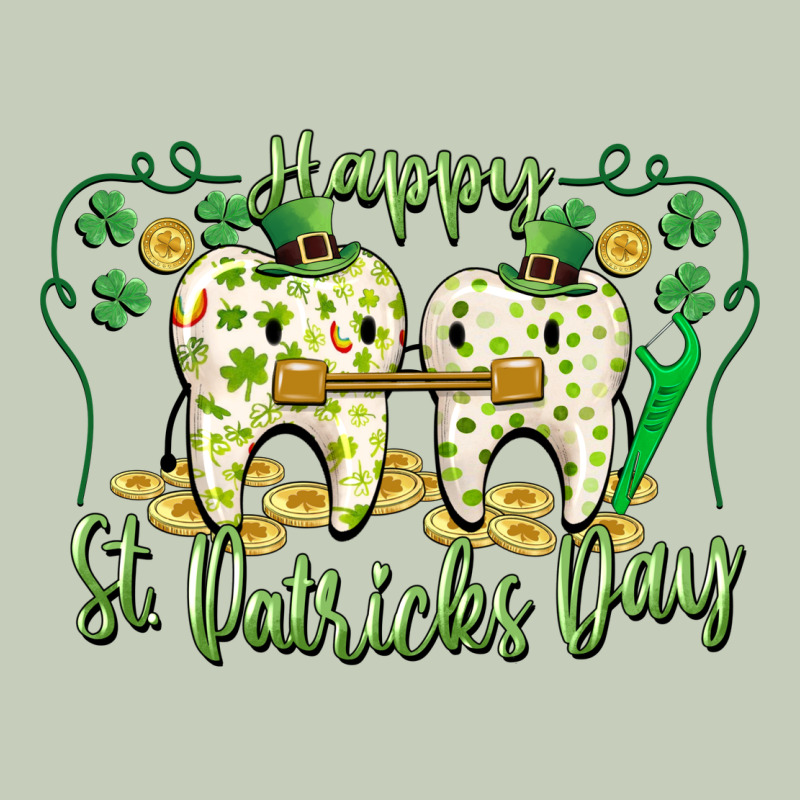 Happy St. Patrick's Day Tooth Dentist Long Sleeve Tee by CowGirlArtShop | Teevron