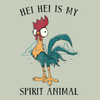 Moana Hei Hei Is My Spirit Animal Portrait Ladies Tee | Teevron