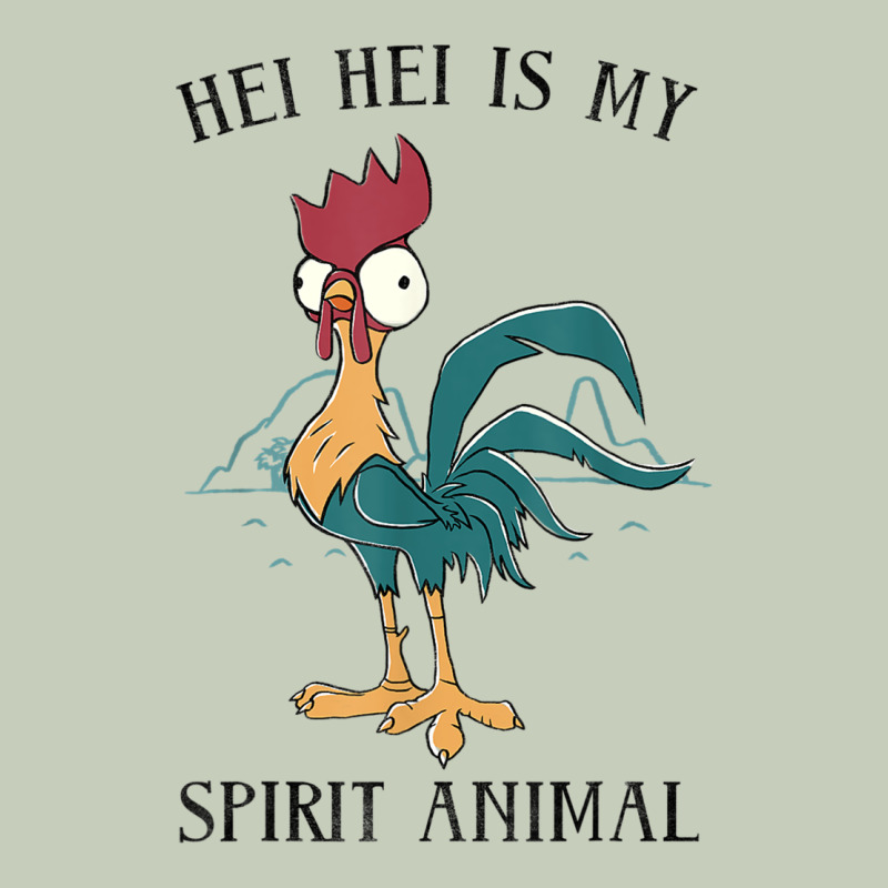 Moana Hei Hei Is My Spirit Animal Portrait Ladies Tee by PixelWave | Teevron